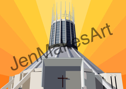 Liverpool Cathedral Print