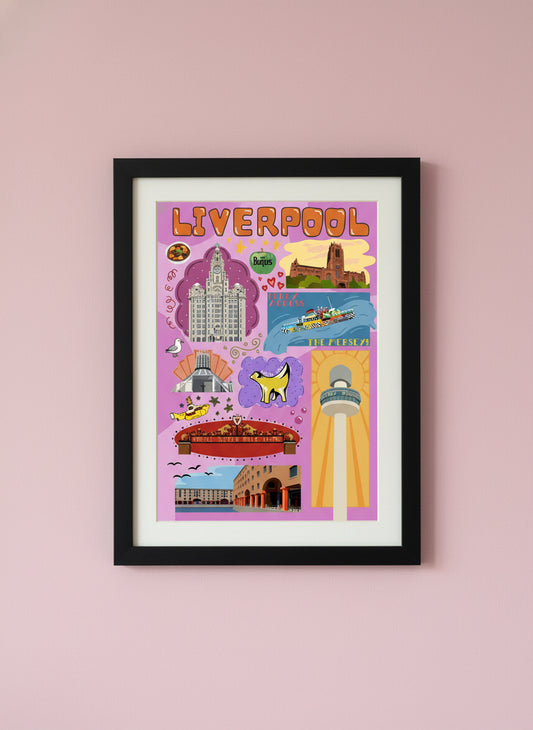 Iconic Liverpool Print