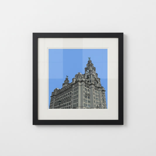 Liver Building Print
